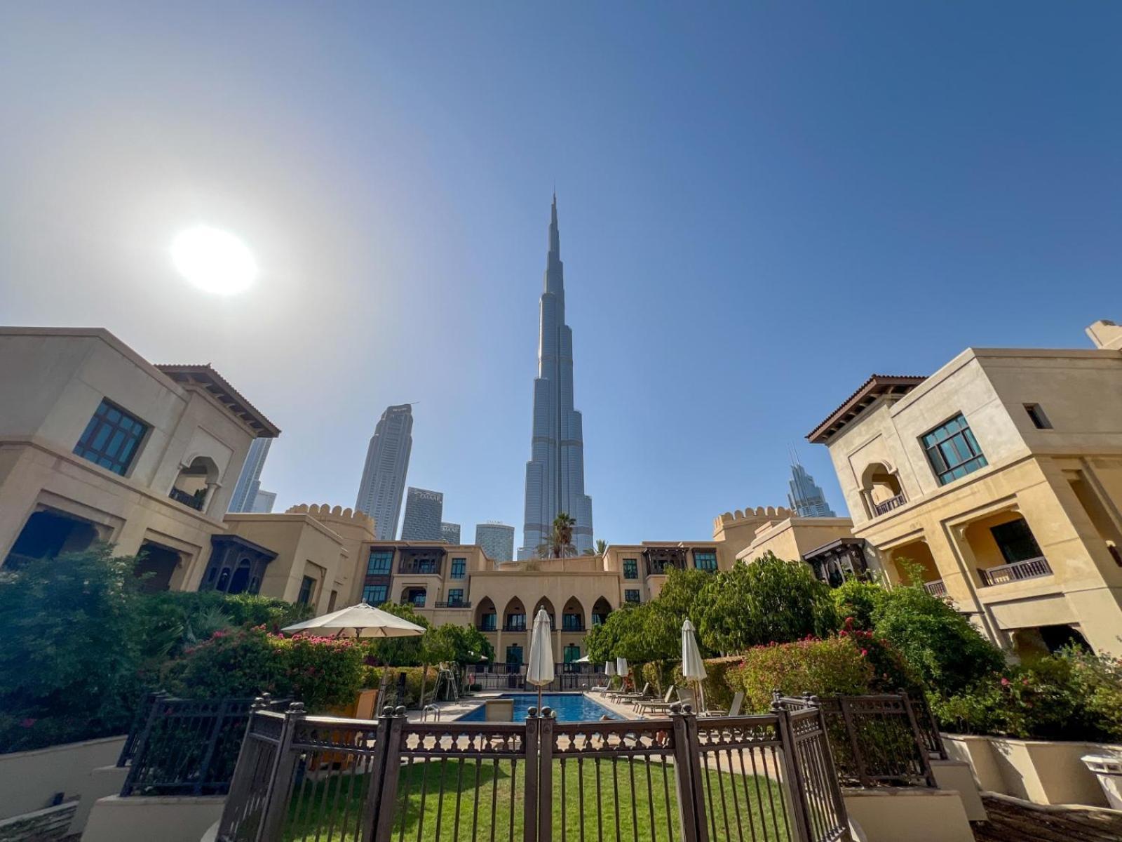 Durrani Homes - Souk Al Bahar Living Besides Burj Khalifa & Fountain Dubái Exterior foto