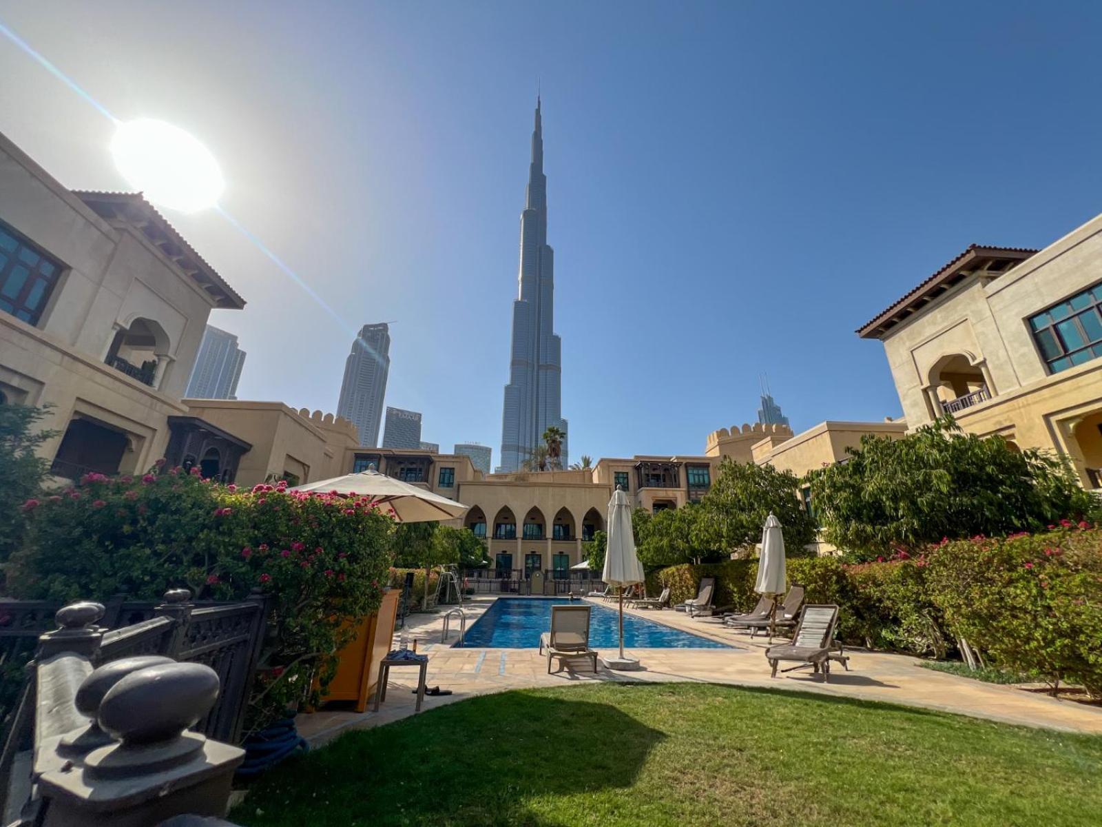 Durrani Homes - Souk Al Bahar Living Besides Burj Khalifa & Fountain Dubái Exterior foto